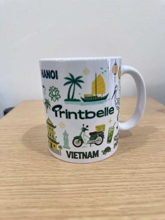 Other - Printbelle Hanoi Vietnam Souvenir Coffee Mug - City of Peace